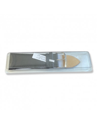 Curea Ceas Piele Naturala 28mm negru
