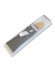 Curea Ceas Piele Naturala 28mm negru 2