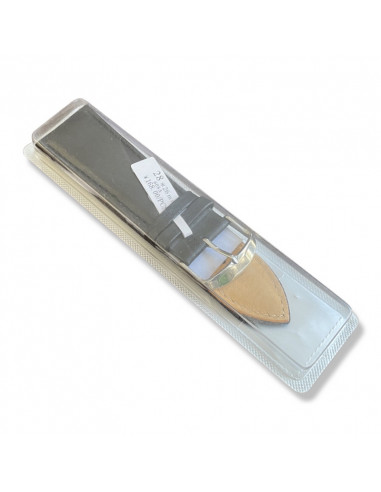 Curea Ceas Piele Naturala 28mm negru