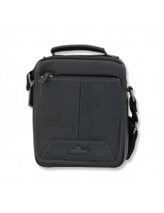 Borseta Piele Naturala Ruff Ryder I negru 2