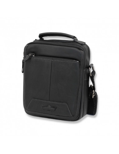 Borseta Piele Naturala Ruff Ryder I negru