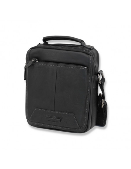 Borseta Piele Naturala Ruff Ryder I negru