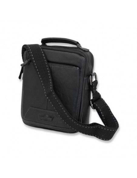 Borseta Piele Naturala Ruff Ryder I negru