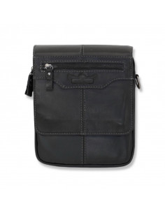 Borseta Piele Naturala Ruff Ryder II negru 2