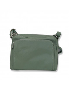 Borseta Piele Naturala Voyage verde marin 2