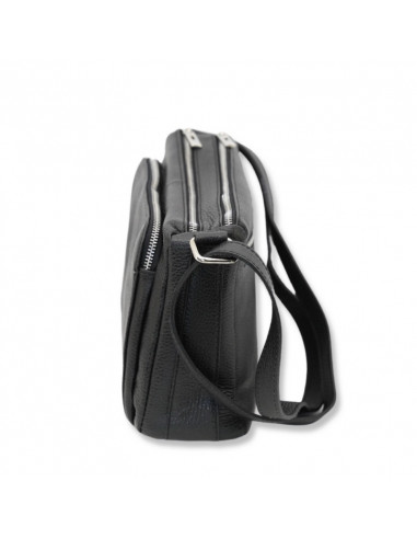 Borseta Piele Naturala Voyage negru