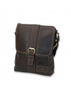 Borseta Piele Naturala Ruff Ryder III maro pamant