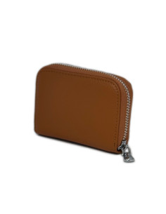 Port Card Piele Naturala camel
