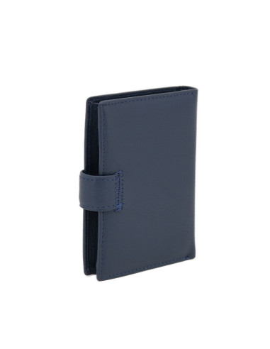 Portofel Barbati Piele Naturala M 25-1 bleumarin