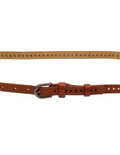Curea Dama din Piele Naturala camel 2