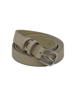 Curea Dama din Piele Naturala 1,8 cm bej