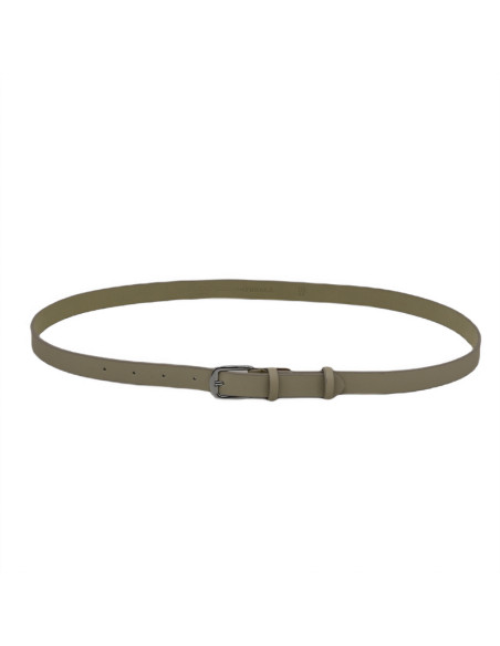 Curea Dama din Piele Naturala 1,8 cm bej