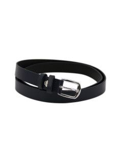 Curea Dama din Piele Naturala 1,8 cm bleumarin