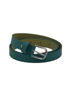 Curea Dama din Piele Naturala 1,8 cm turcoaz