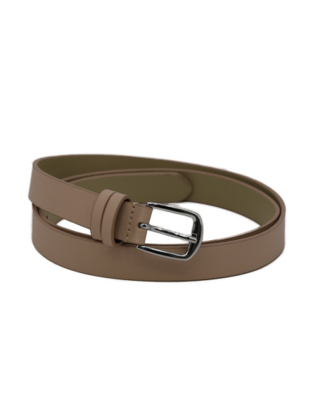 Curea Dama din Piele Naturala 1,8 cm roz pudra