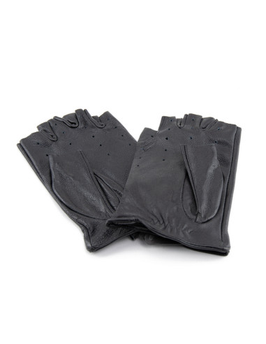 Manusi Piele Naturala de condus negru
