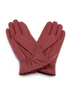 Manusi Dama Piele Naturala bordo 2