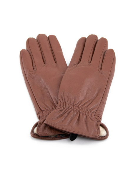 Manusi Dama Piele Naturala camel