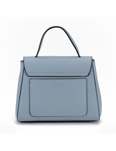 Geanta Piele Naturala Nelly baby blue