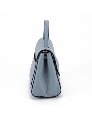 Geanta Piele Naturala Nelly baby blue