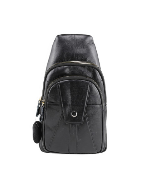 Borseta Piele Naturala Collie negru