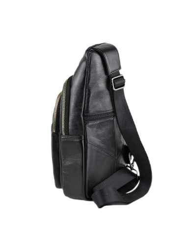 Borseta Piele Naturala Collie negru
