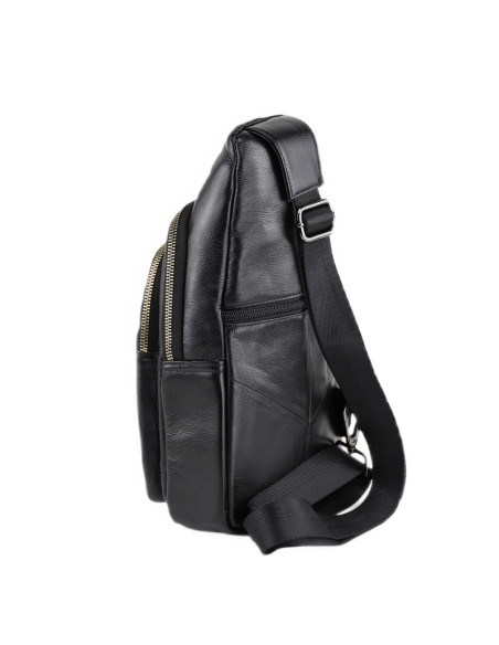 Borseta Piele Naturala Collie negru