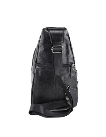 Borseta Piele Naturala Collie negru