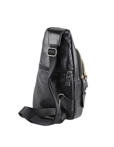 Borseta Piele Naturala Collie negru