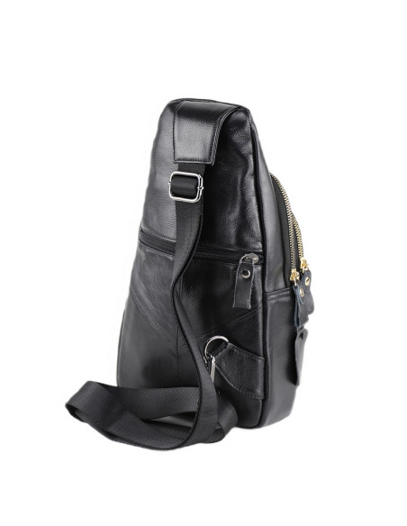 Borseta Piele Naturala Collie negru