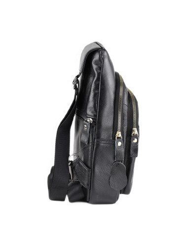 Borseta Piele Naturala Collie negru
