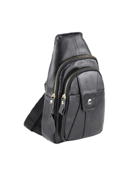 Borseta Piele Naturala Collie negru