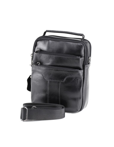 Borseta Piele Naturala Morwell negru