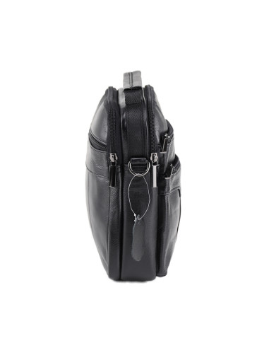 Borseta Piele Naturala Morwell negru