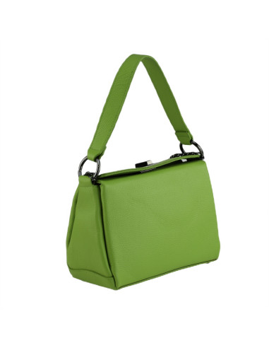 Geanta Piele Naturala Mafrina verde fistic