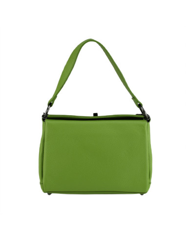 Geanta Piele Naturala Mafrina verde fistic
