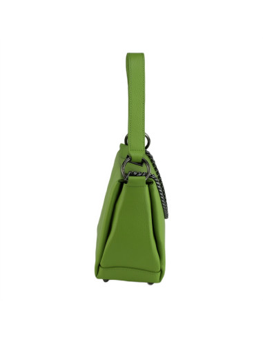 Geanta Piele Naturala Mafrina verde fistic