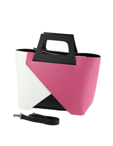 Geanta Piele Naturala Kamma fucsia