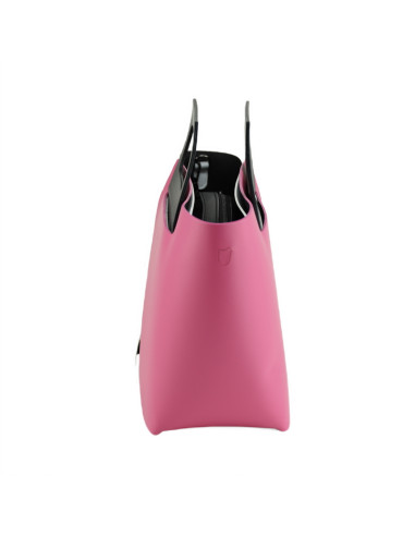 Geanta Piele Naturala Kamma fucsia