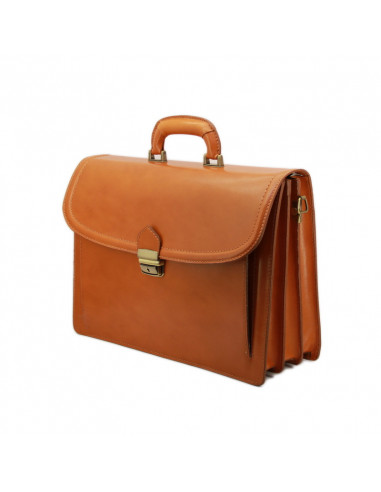 Servieta Piele Naturala Highclass Camel