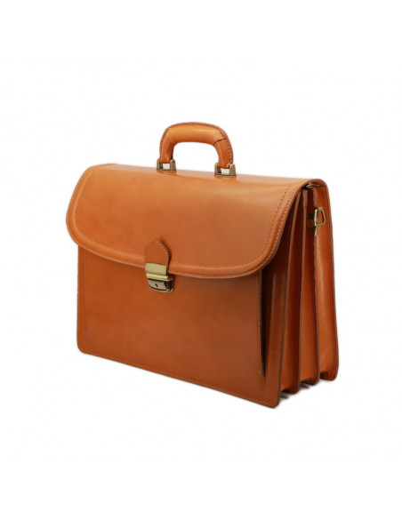 Servieta Piele Naturala Highclass Camel