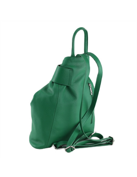 Rucsac Piele Naturala Ex BiG verde smarald