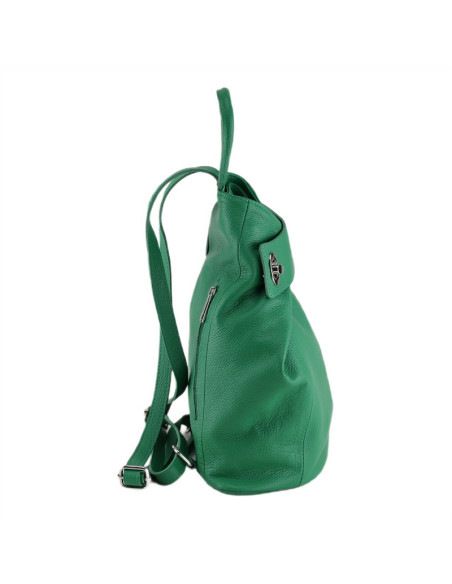 Rucsac Piele Naturala Ex BiG verde smarald