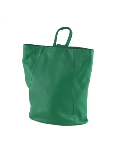 Rucsac Piele Naturala Ex BiG verde smarald 2
