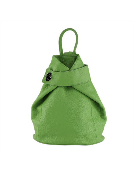 Rucsac Piele Naturala Ex BiG verde deschis