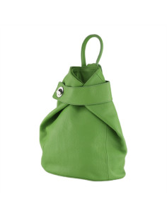 Rucsac Piele Naturala Ex BiG verde deschis