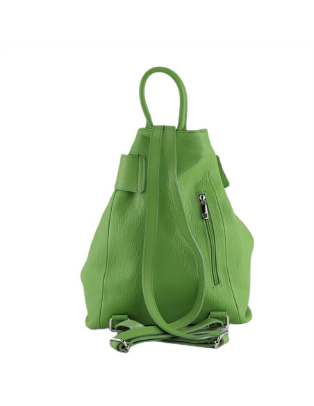 Rucsac Piele Naturala Ex BiG verde deschis