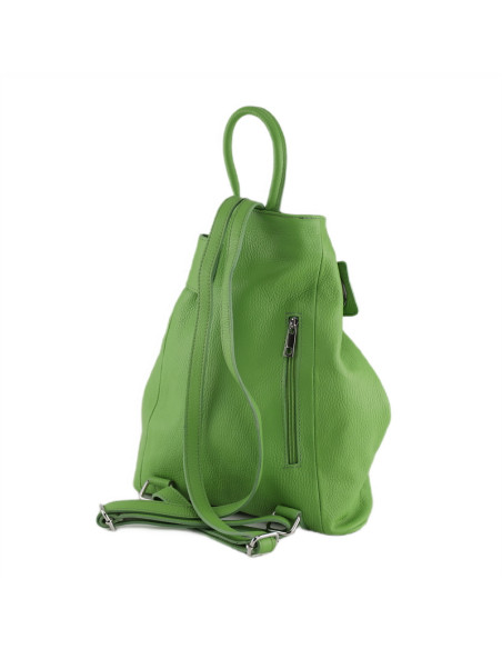 Rucsac Piele Naturala Ex BiG verde deschis