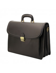 Servieta Piele Naturala Highclass Negru