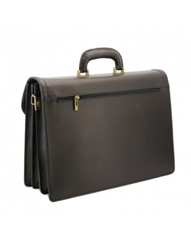 Servieta Piele Naturala Highclass Negru